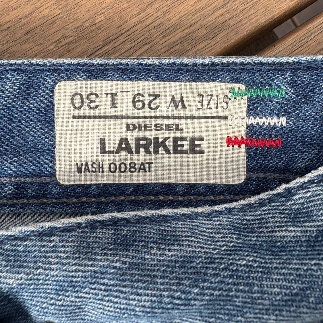 디젤 Diesel LARKEE 스트레이트 데님 팬츠 (이태리 생산) 상품이미지9