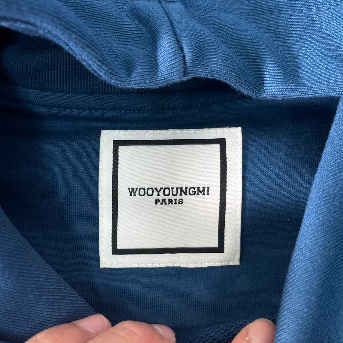 100 우영미 21FW 오버핏 후드티 상품이미지3