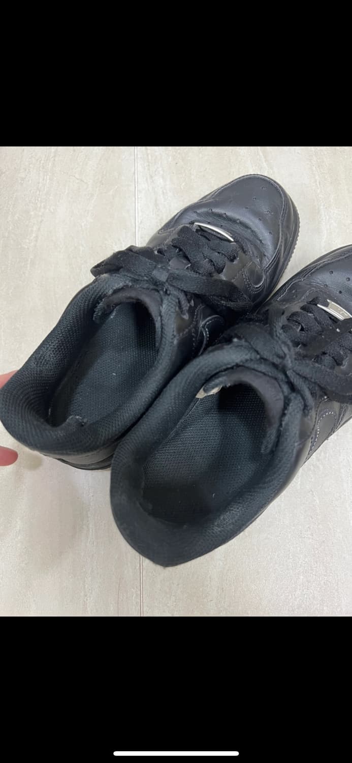(W) Nike Air Force 1 '07 Low Triple Blac 상품이미지2
