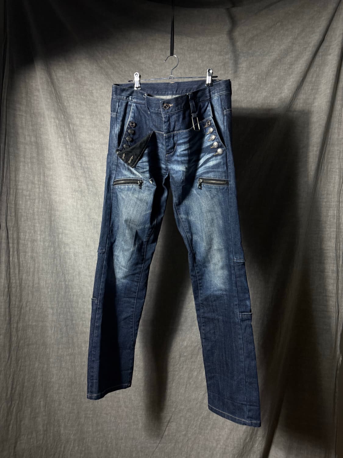 PPFM Multi-Zip Denim Pants 상품이미지2