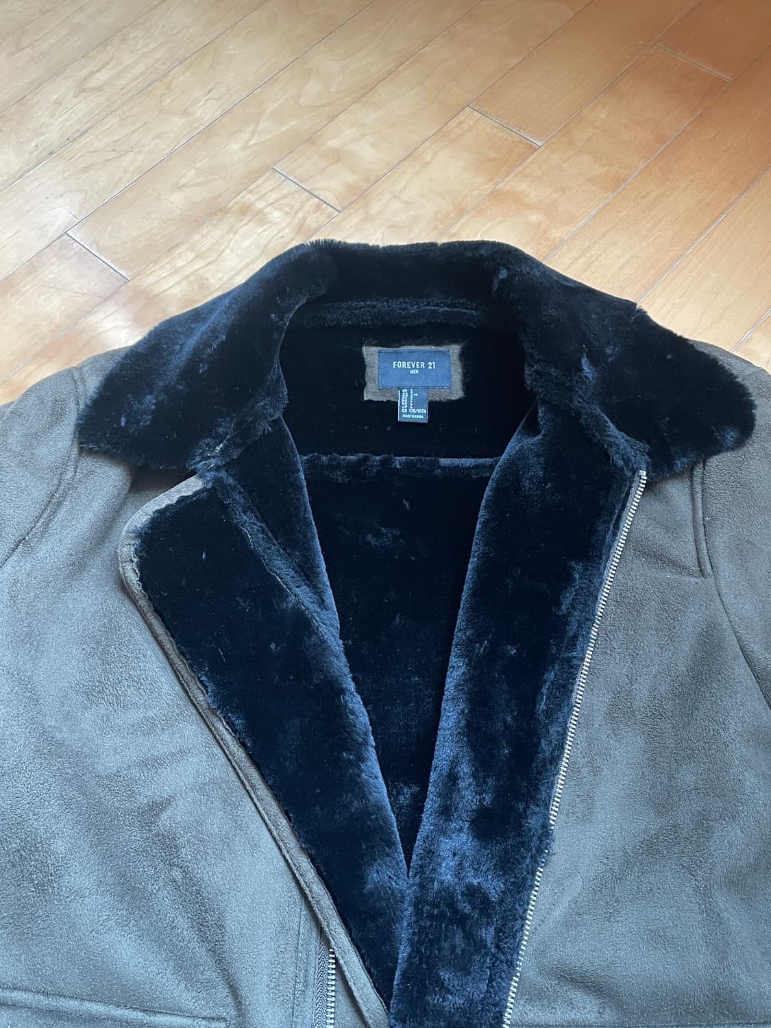 Forever 21 남성 무스탕 자켓 L 상품이미지3