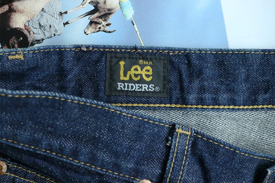 Lee 벨바텀 인디고 데님 팬츠  상품이미지9