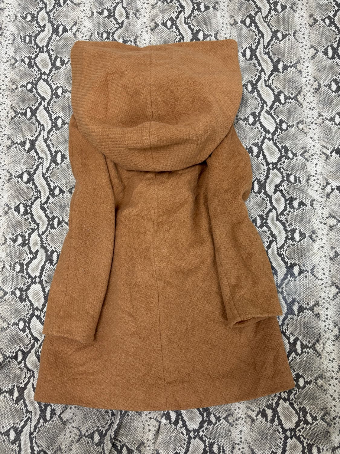 Mori Girl Mood Over-Hoodie Beige Coat 상품이미지10