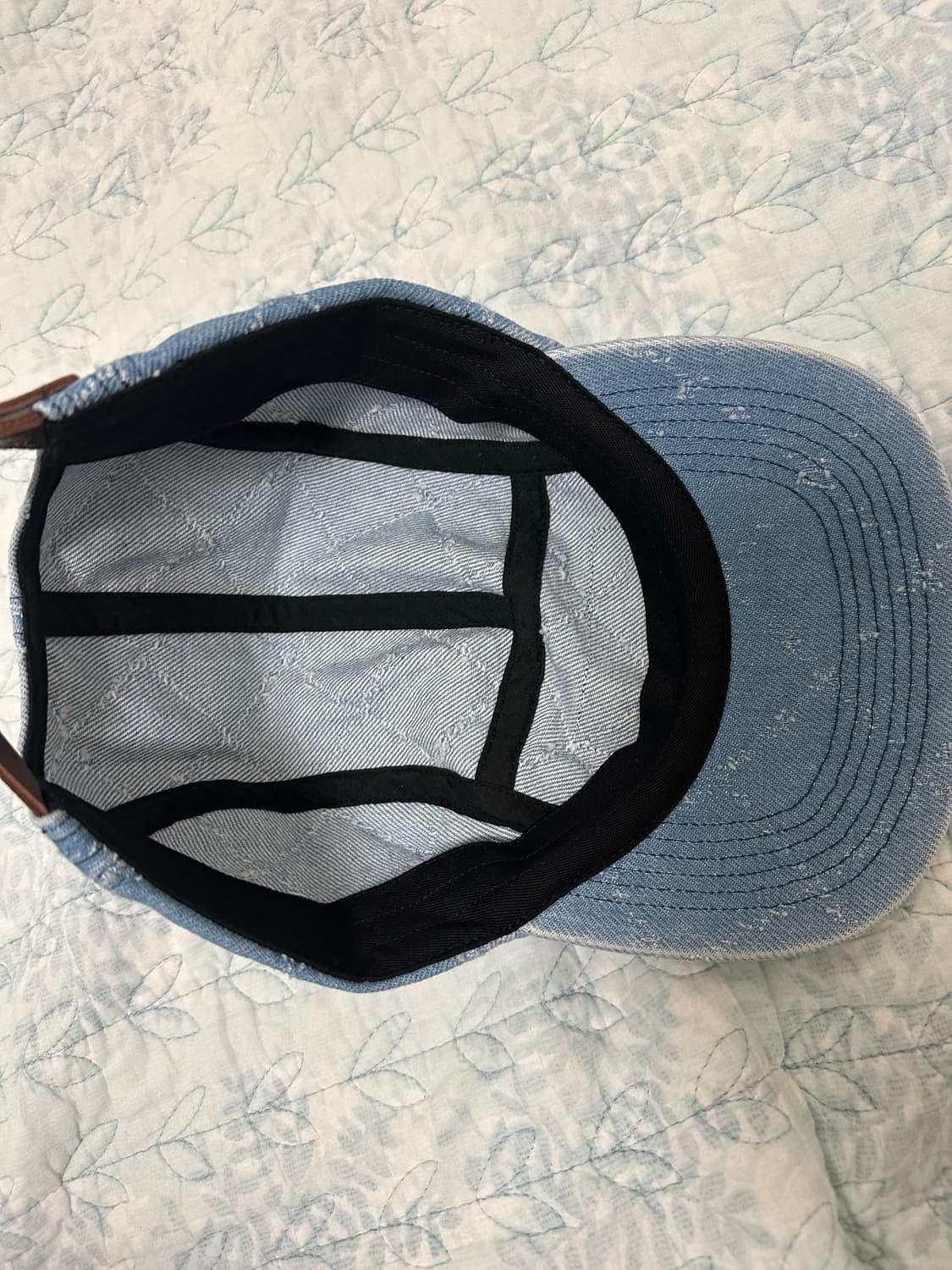 슈프림 워시드 데님 캠프캡 상품이미지4