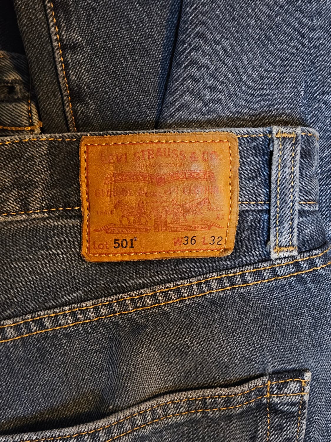 리바이스 501 스트레이트 진 상품이미지3