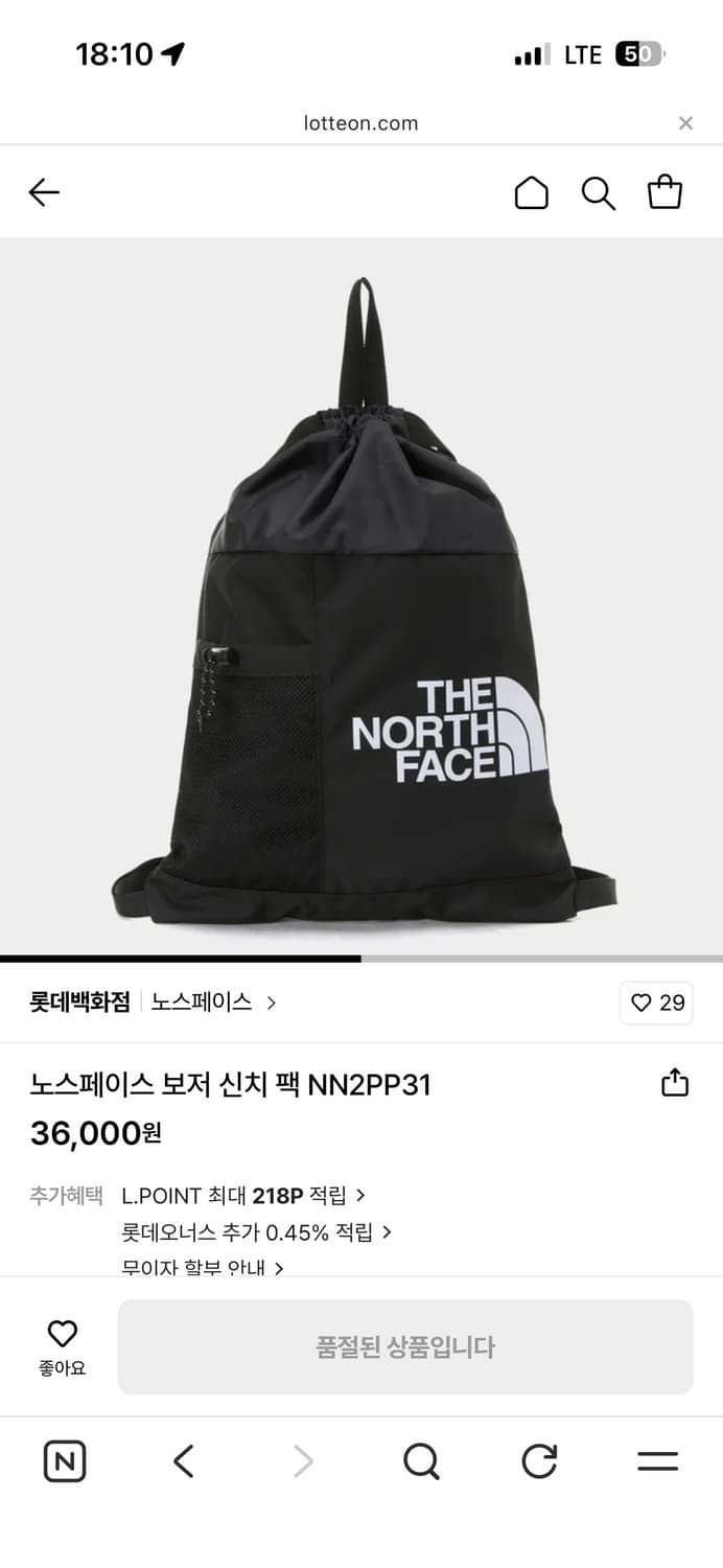 노스페이스 보저 신치 팩 NN2PP31 상품이미지1