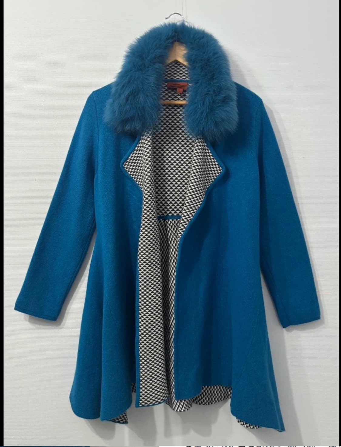 한섬 MOSIQINA 밍크 캐시미어 코트 L 상품이미지1