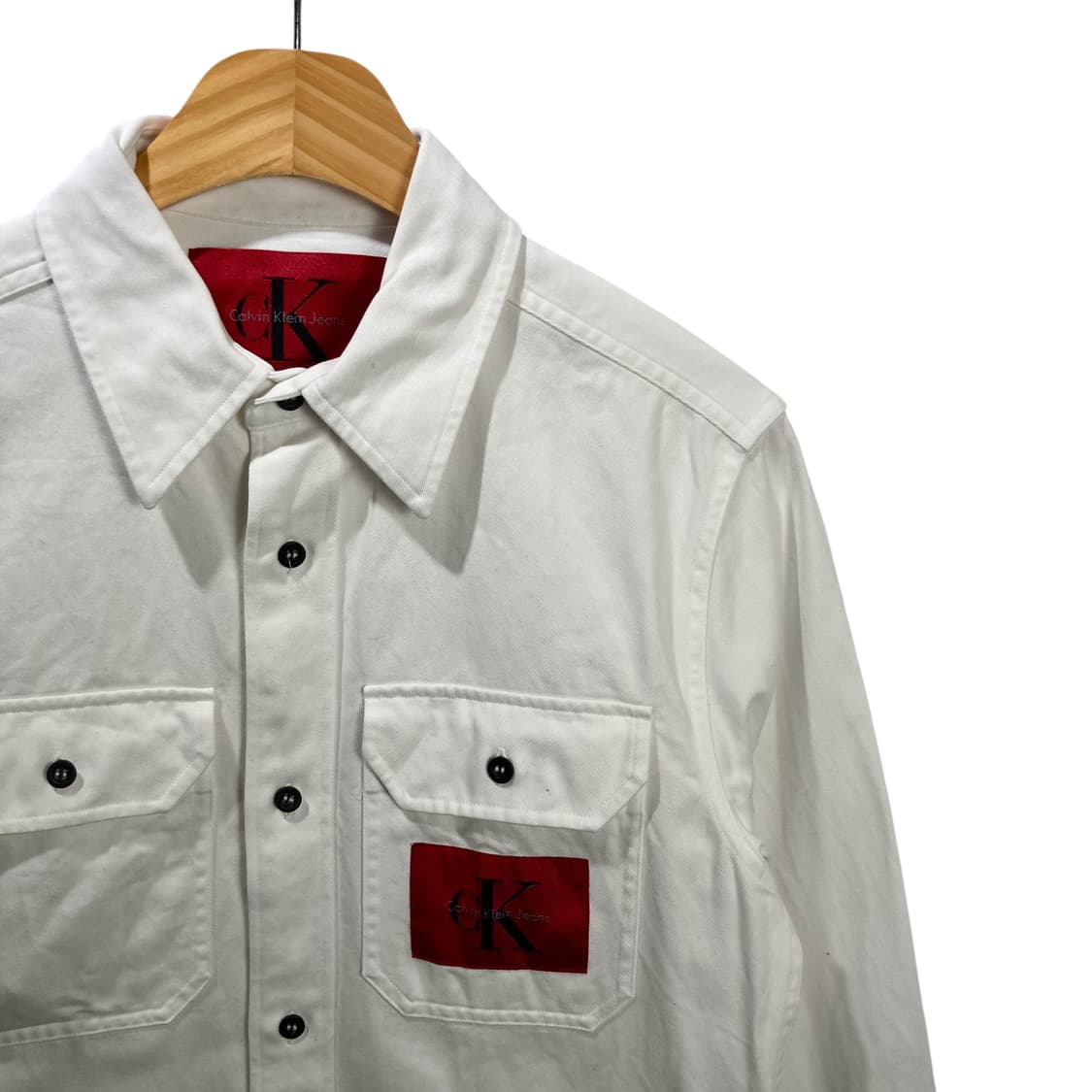 캘빈클라인 진스 화이트 셔츠 상품이미지3