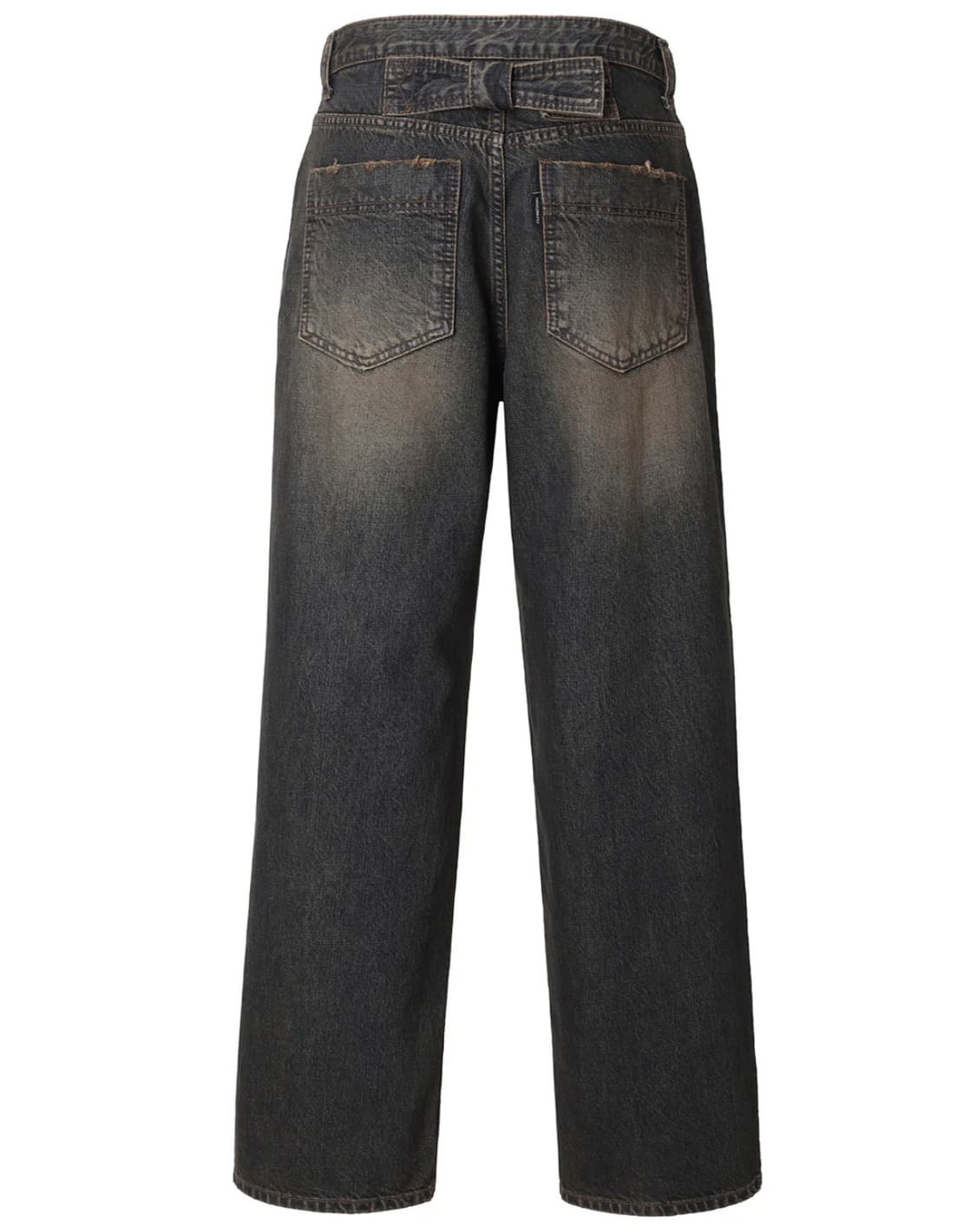 [THREETIMES] Ribbon tab jeans  상품이미지3