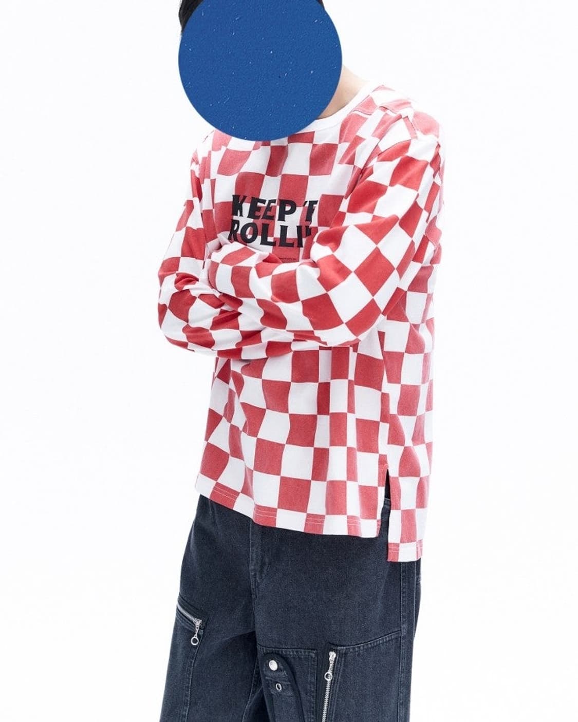 올리브드랩서비스 가이더티 체커보드 티 ods 스펙테이터 상품이미지4