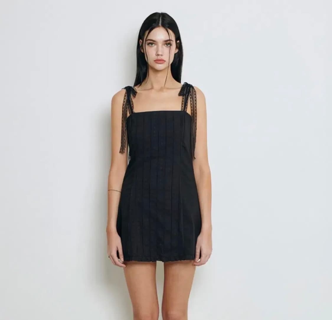 낫유어로즈 티아 드레스 블랙 m 상품이미지1