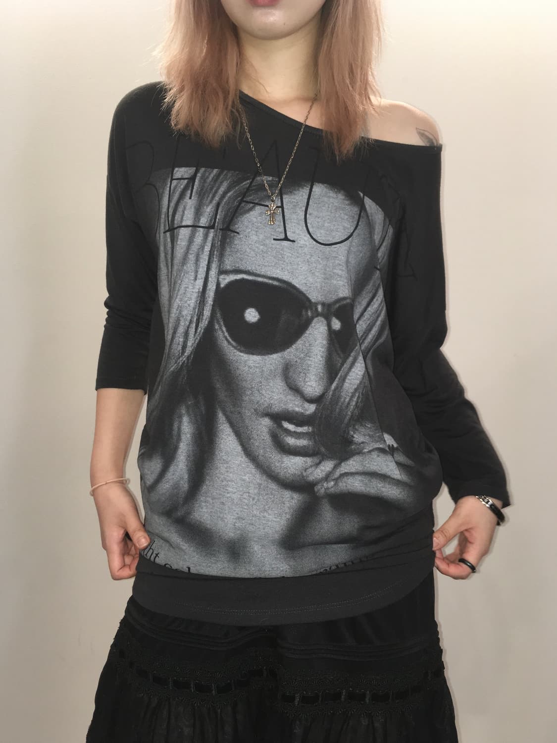 jpn vintage guaru printing t shirt 상품이미지4