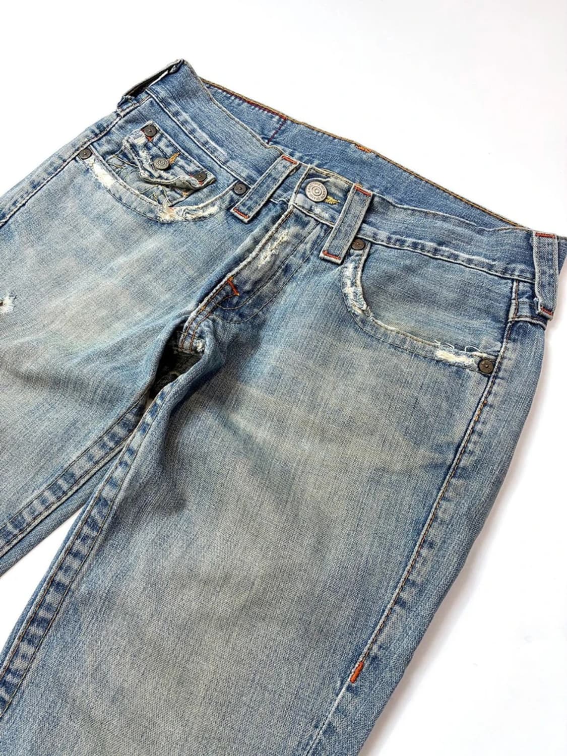 트루릴리젼 00s y2k USA 부츠컷 데님 팬츠 PN5277 상품이미지2