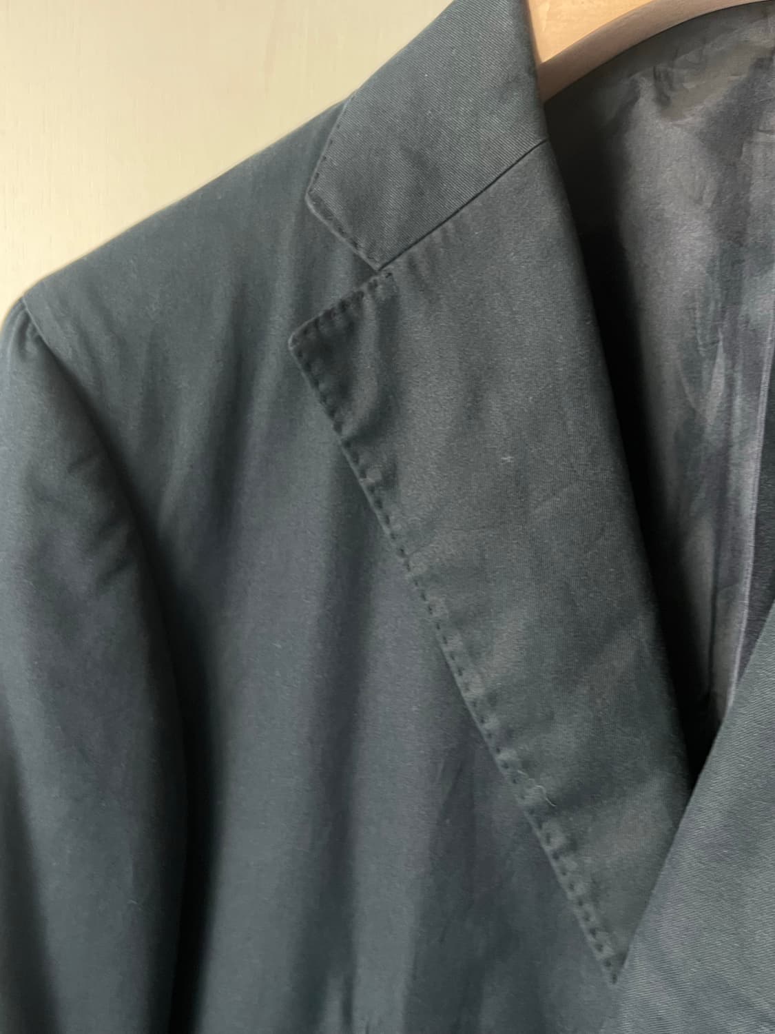 유나이티드 애로우즈 소버린 네이비 워시드 코튼 자켓 상품이미지8