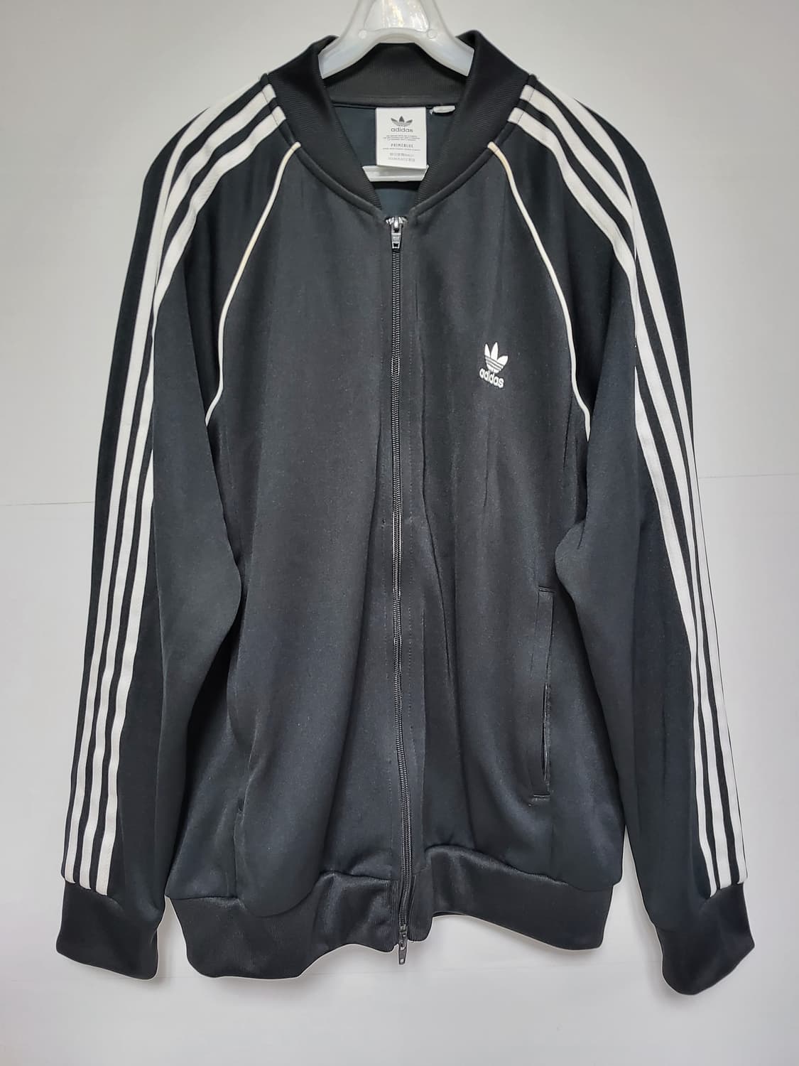 아디다스 블랙 트랙탑 져지 105사이즈 상품이미지1