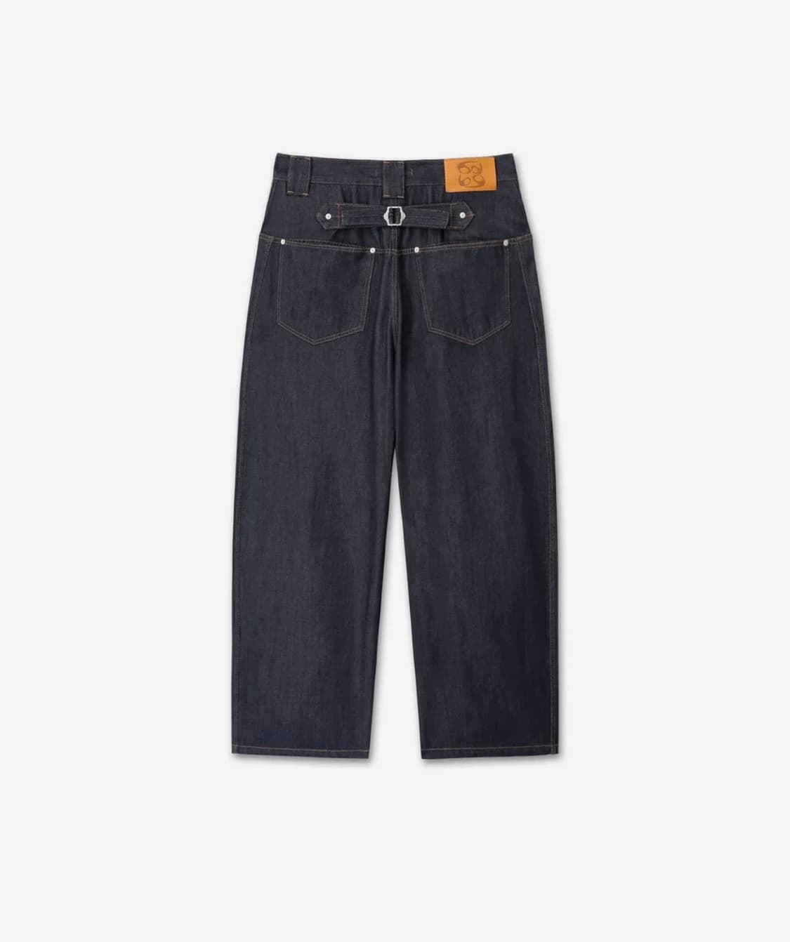 9999아카이브 테크니컬 커브드 진 네이비 1사이즈 상품이미지3