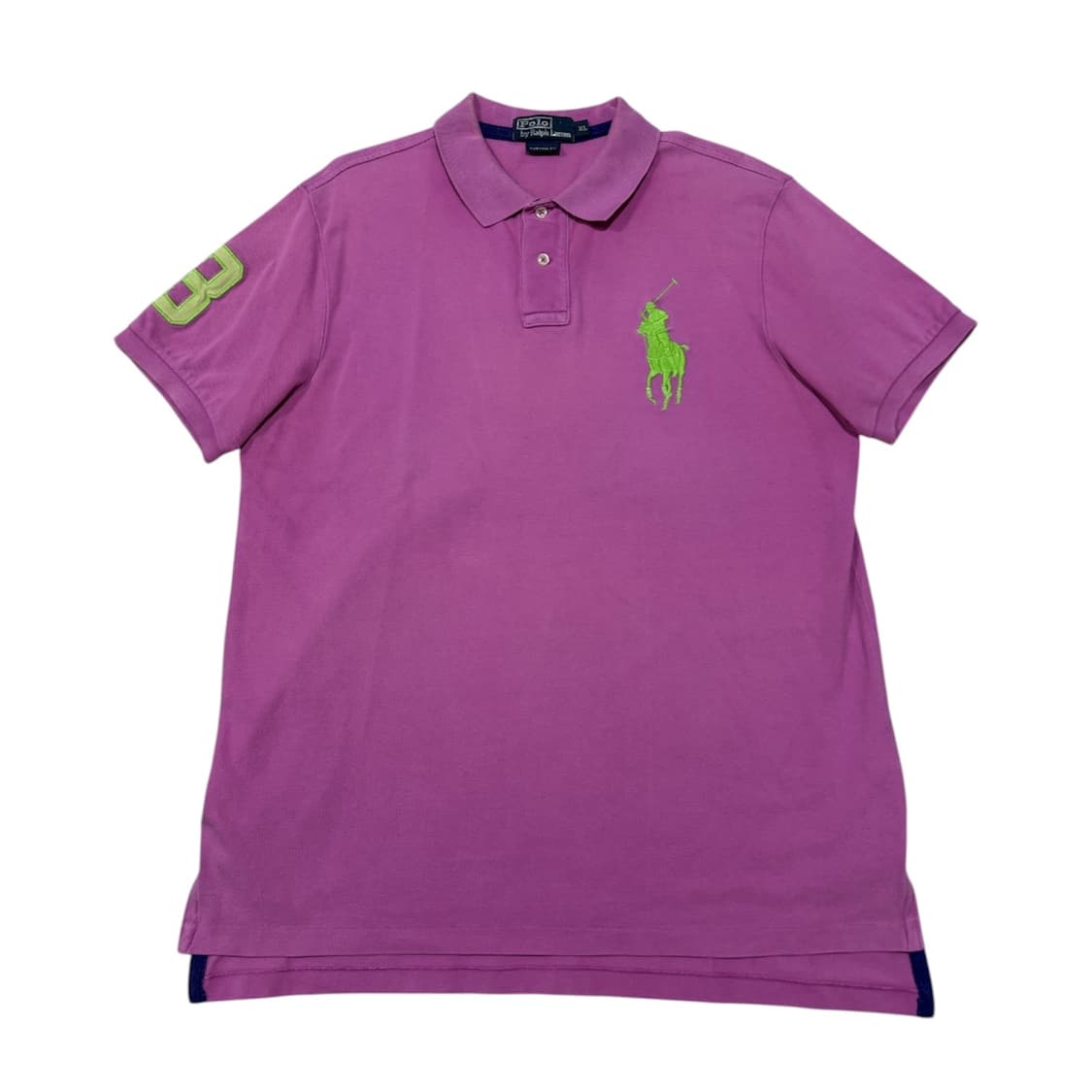 폴로 핑크 연두 빅포니 카라티 상품이미지1