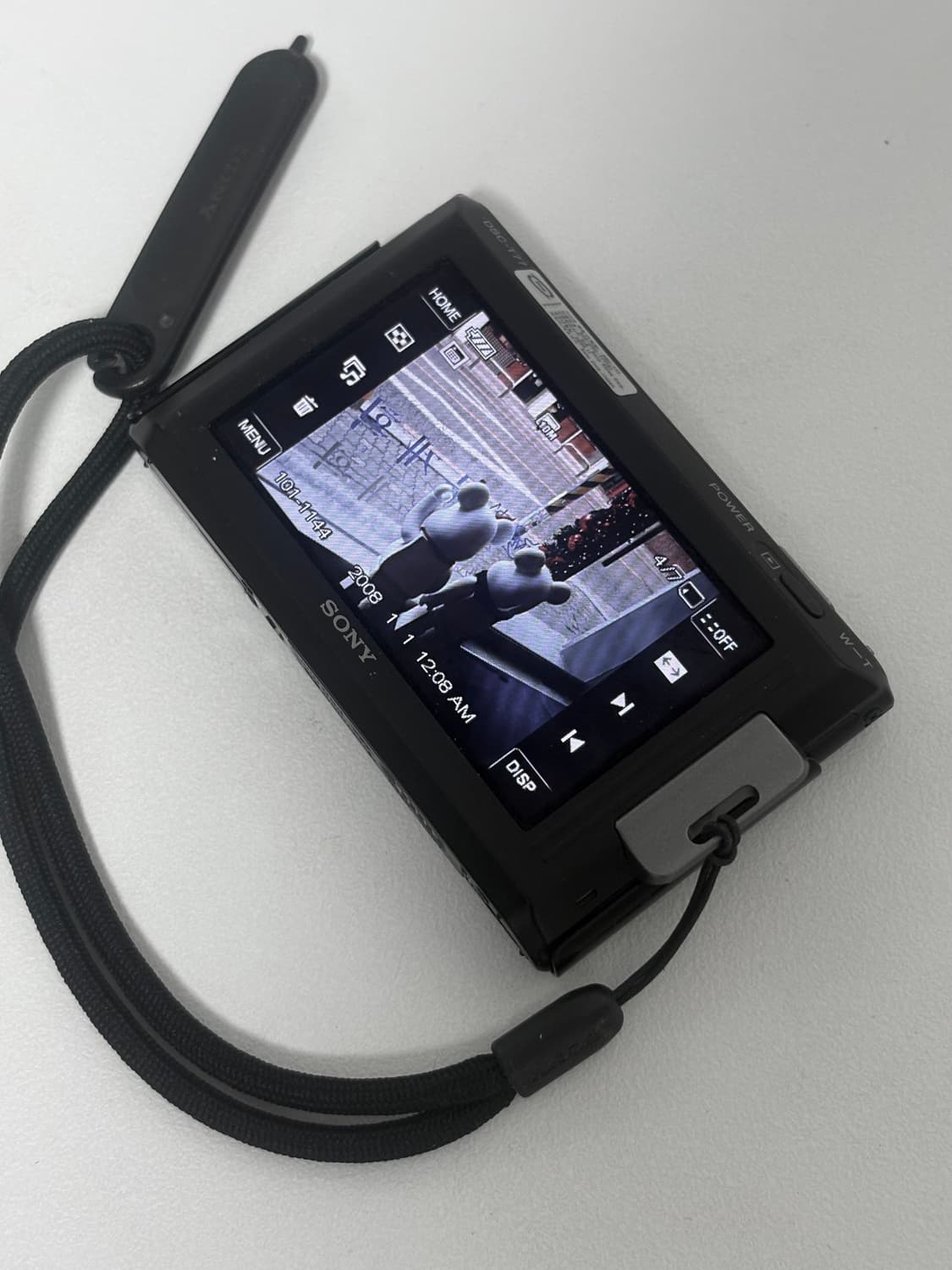 (블핑 리사pick)소니 사이버샷 dsc-t77 디카 블랙 상품이미지3