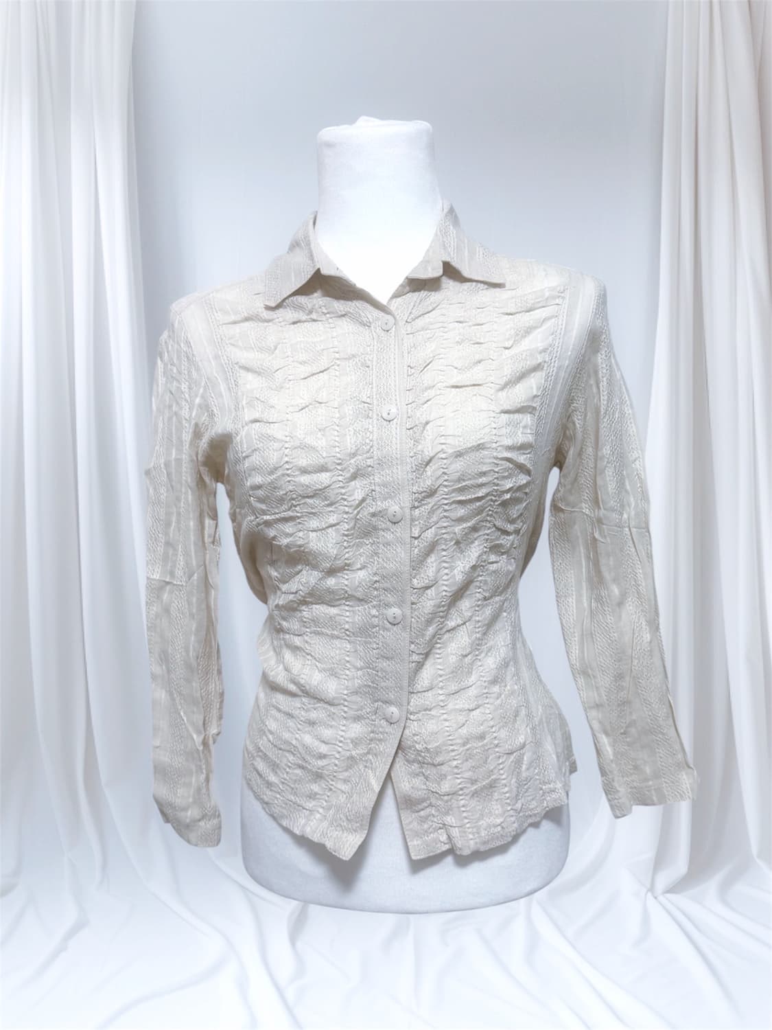 빈티지 모리걸 스나계 블라우스 상품이미지1