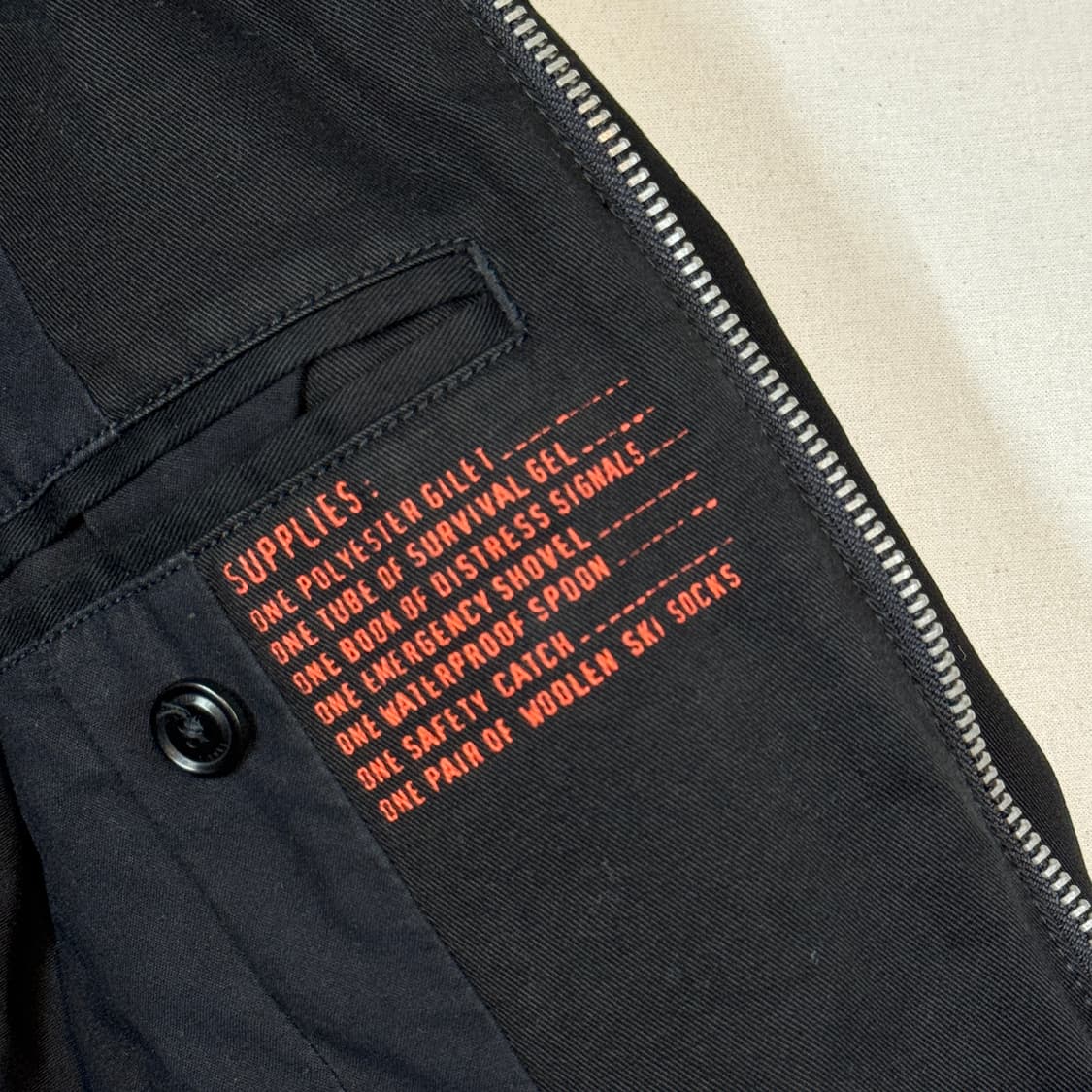 M) 디젤 Diesel 10ss 알케미 라인 버클 넥 자켓 상품이미지7