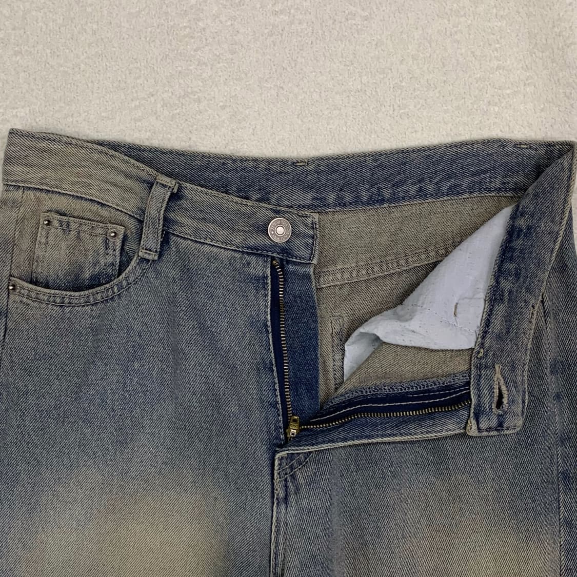 [30] VTG 슈퍼 와이드핏 데님팬츠 상품이미지4