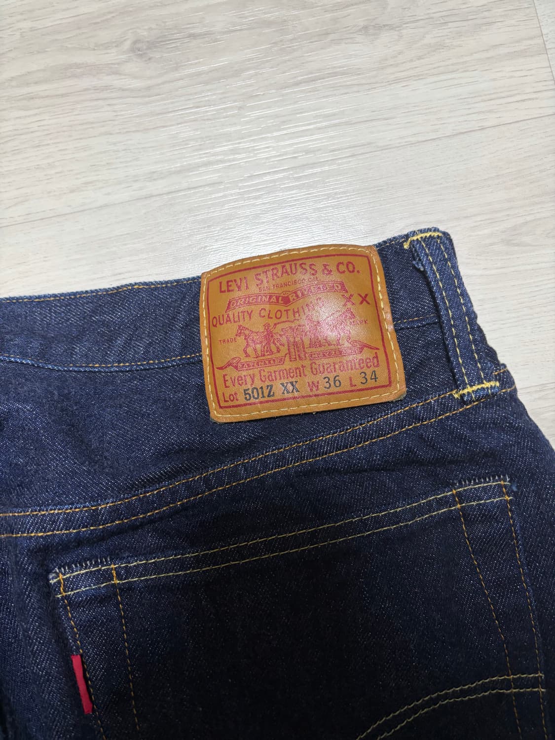 LVC 리바이스 54501 리지드 36사이즈 판매 상품이미지4