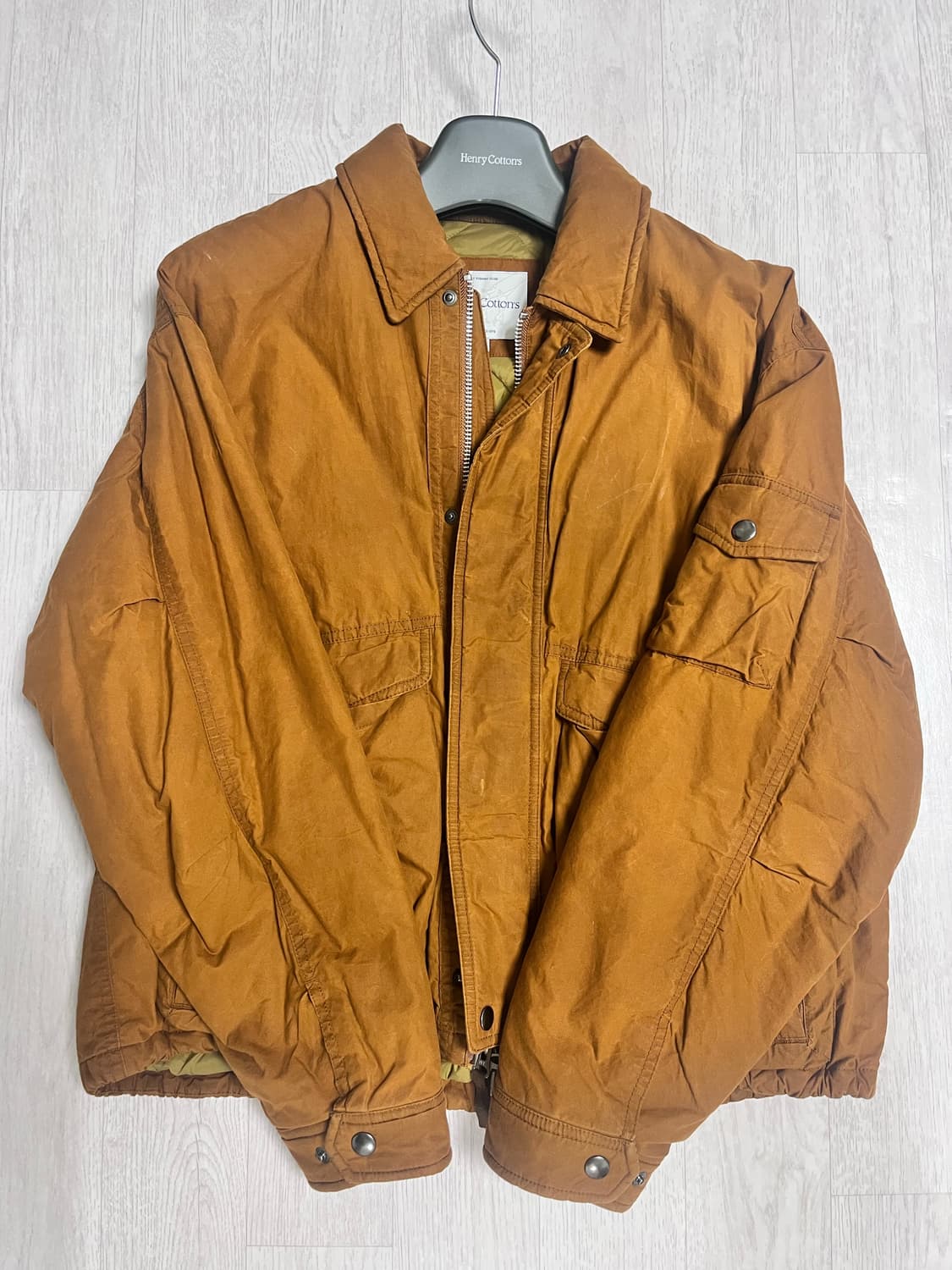헨리코튼 Waxed Fisherman 자켓 [100] 상품이미지2