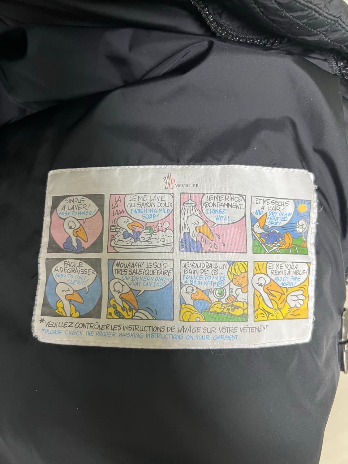 [정품] 4 몽클레어 클루니 블랙 상품이미지4