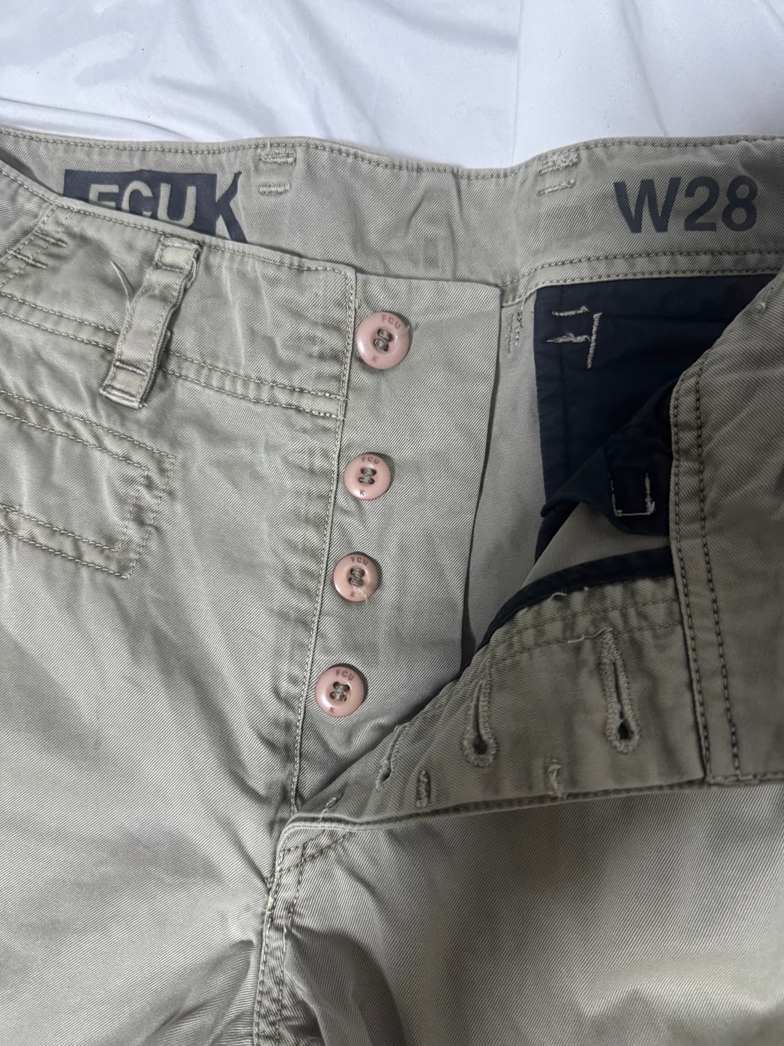 Fcuk 멀티포켓 카고 팬츠 y2k lgb goa 상품이미지6