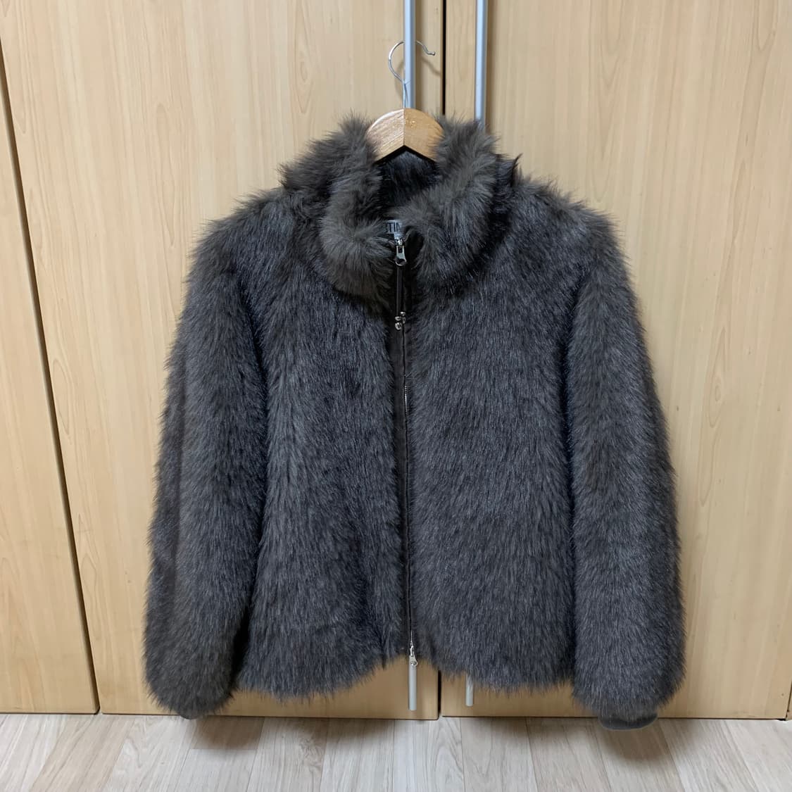 파르티멘토우먼 퍼자켓 모카그레이 상품이미지2