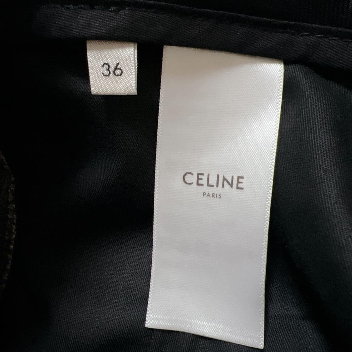 [블랙핑크 리사님 착용] 셀린느 마가렛 울 체크 팬츠 상품이미지10