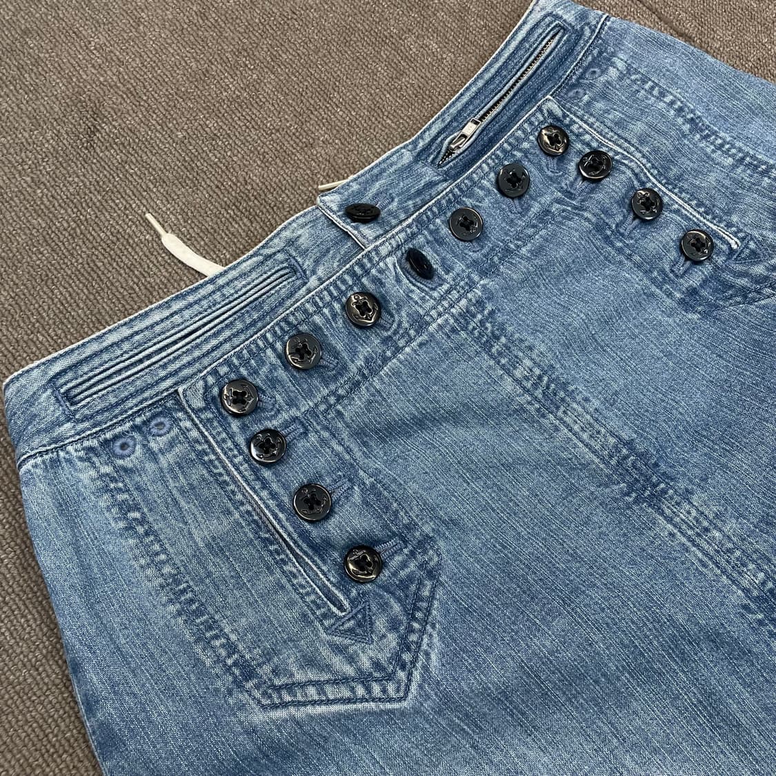 polo jeans 폴로진스 데님 롱스커트 4 상품이미지2
