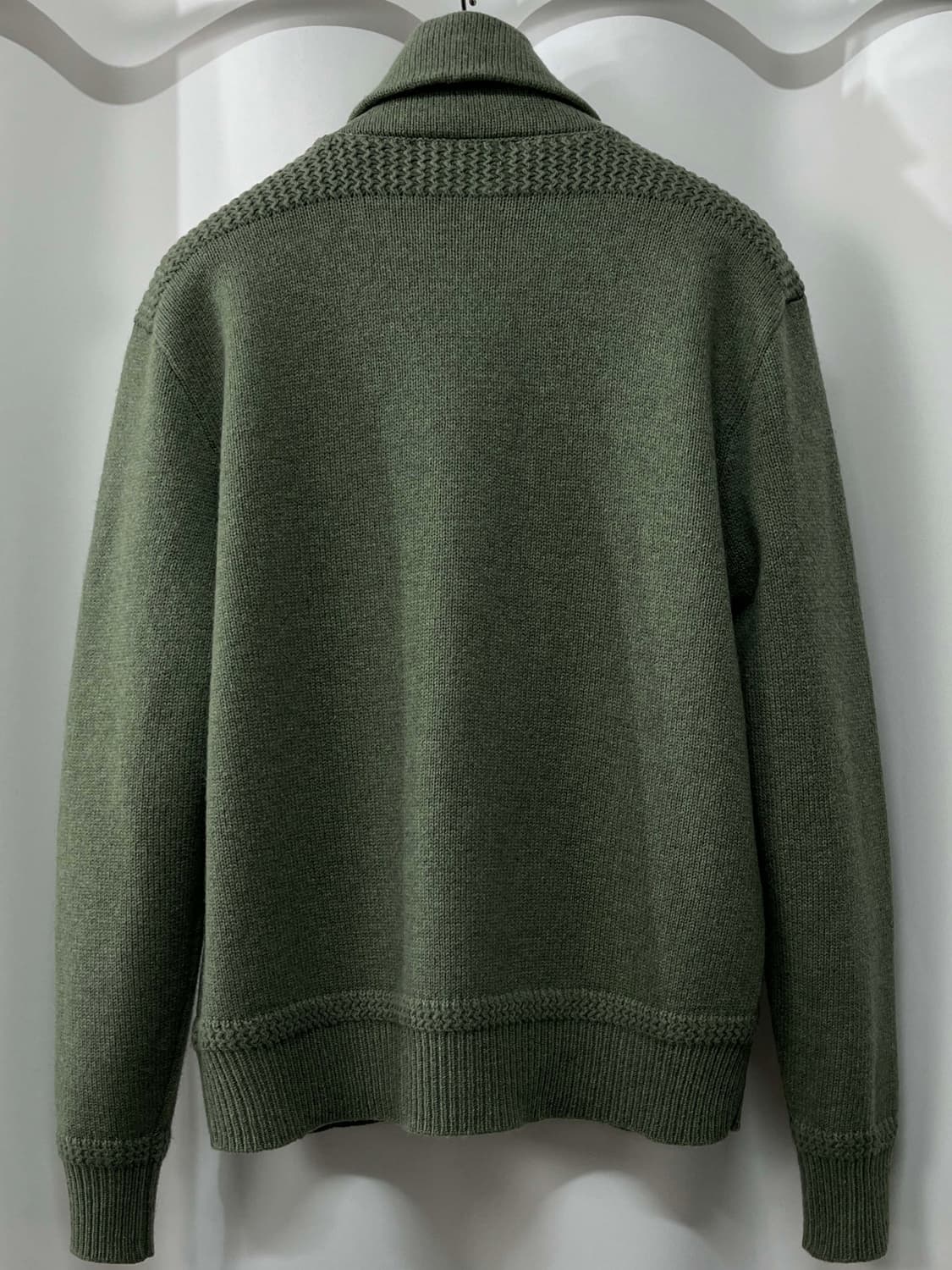 폴로 랄프로렌 올리브 램스울 유틸리티 니트 스웨터 상품이미지2