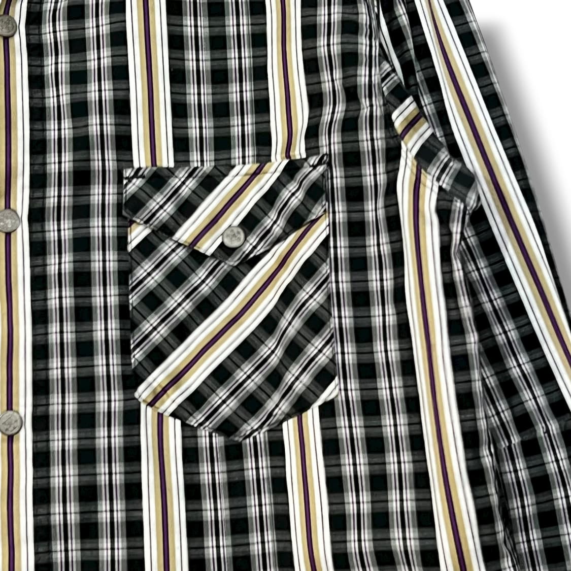  논네이티브 체크 웨스턴 셔츠 y14033 상품이미지5