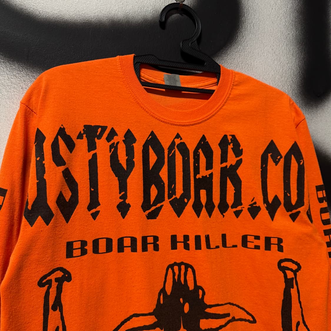 Gildan 길단 펑크 스타일 풀 프린팅 롱 슬리브 티셔츠 상품이미지3