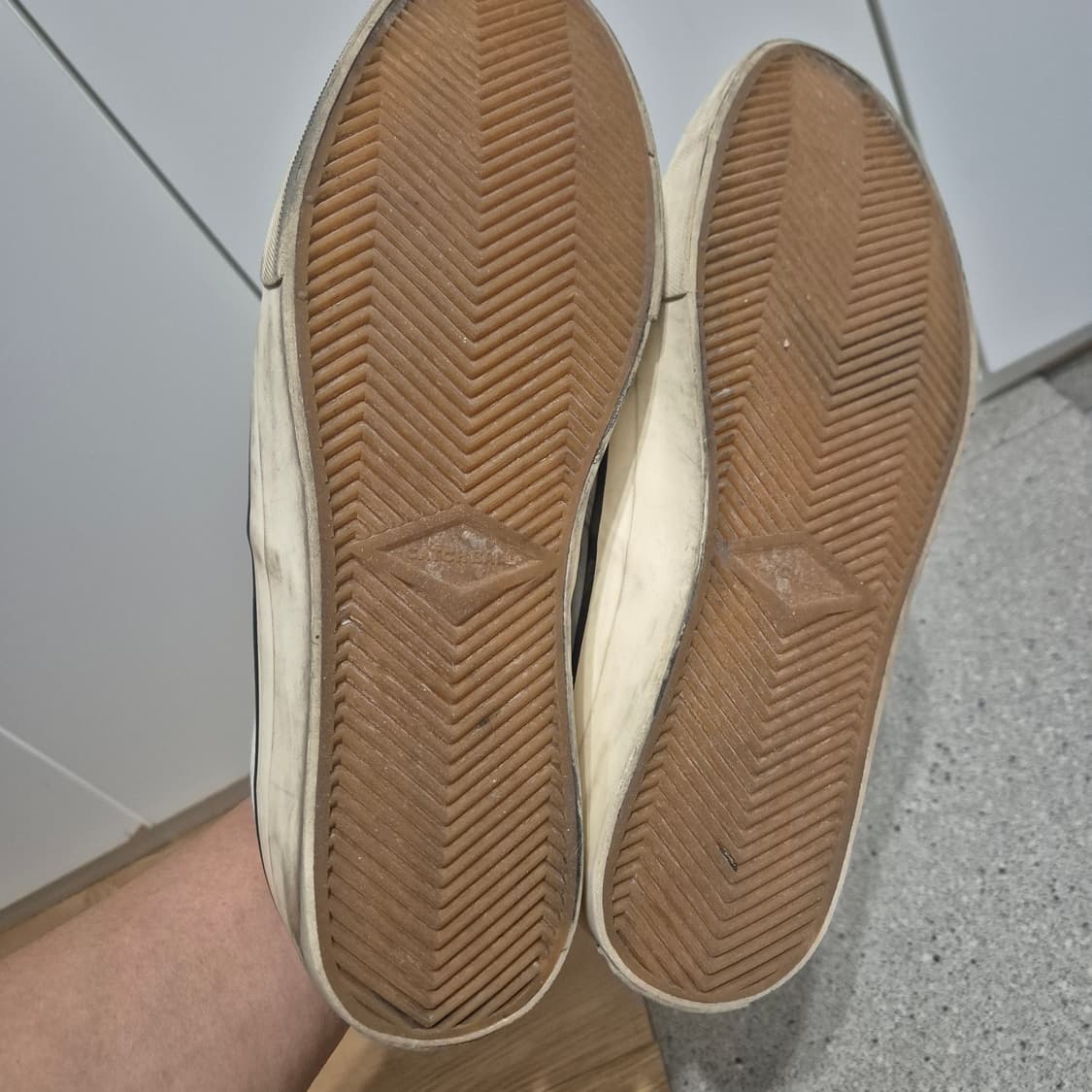 캐치볼 캔버스 스니커즈 화이트 280mm 상품이미지4