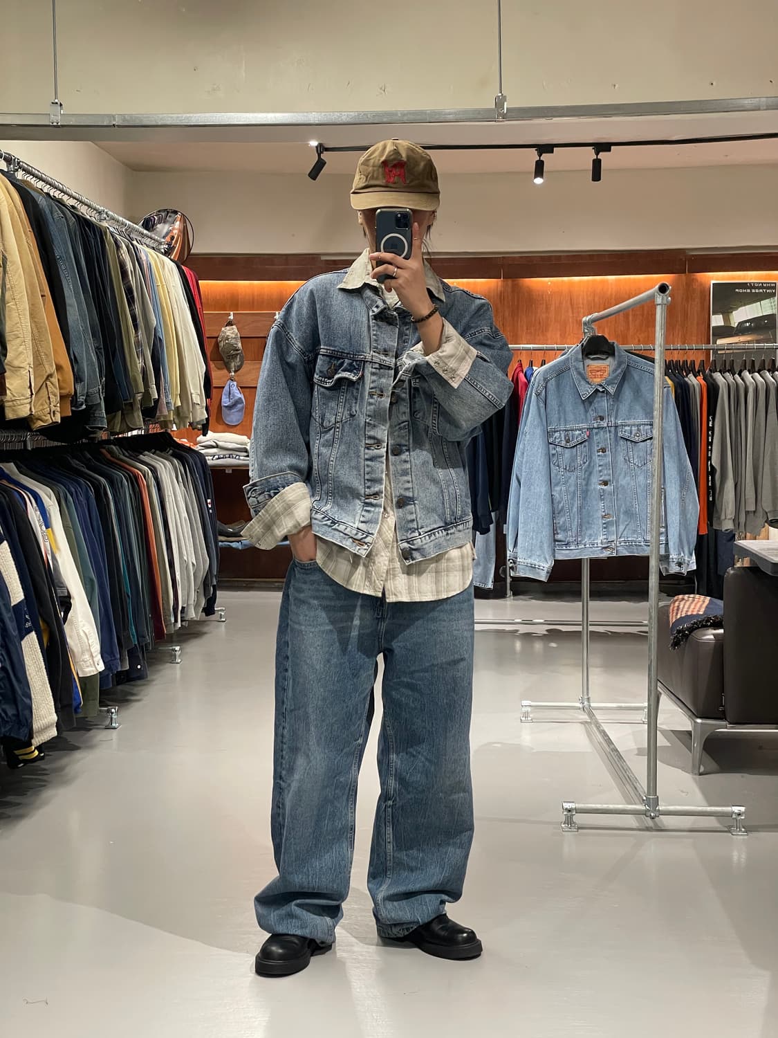 90‘s 리바이스 데님 자켓 상품이미지1