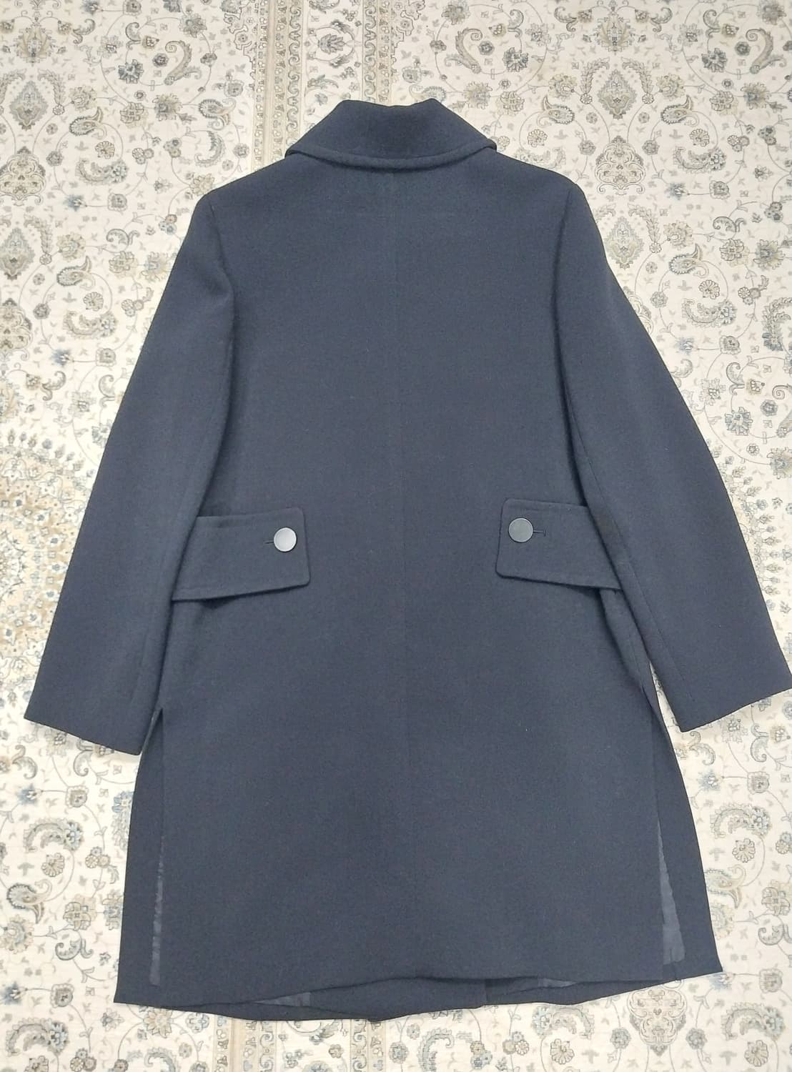 MIXXO  네이비 더블 코트 S (55반까지) 상품이미지2