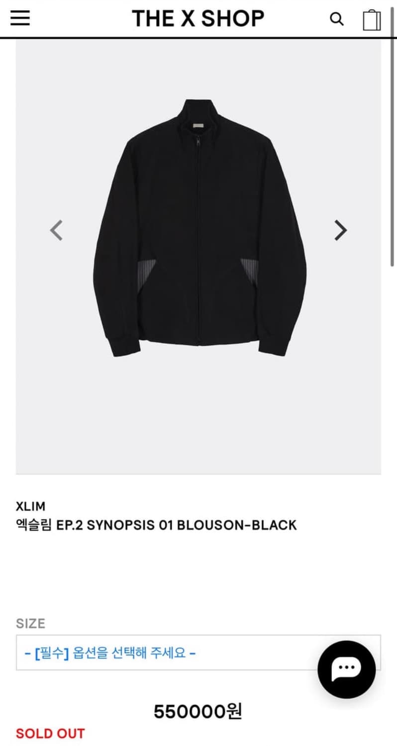 EP.2 SYNOPSIS 01 BLOUSON-BLACK 상품이미지1