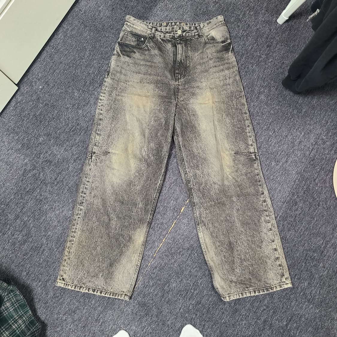 매종미네드 워싱와이드팬츠 48 상품이미지2