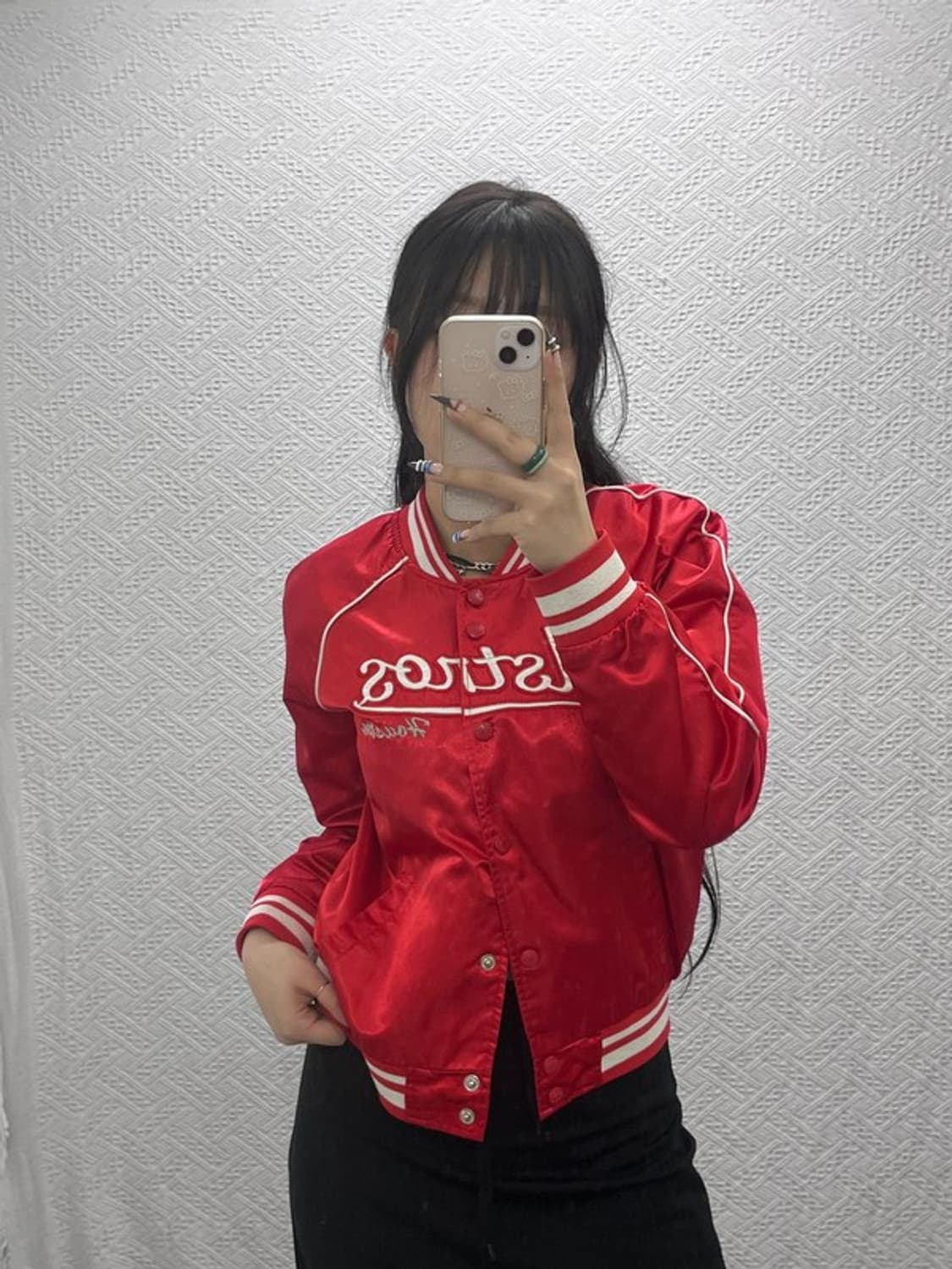 MLB 휴스턴 애스트로스 유니크 새틴 바시티 자켓 95 C07777 상품이미지2