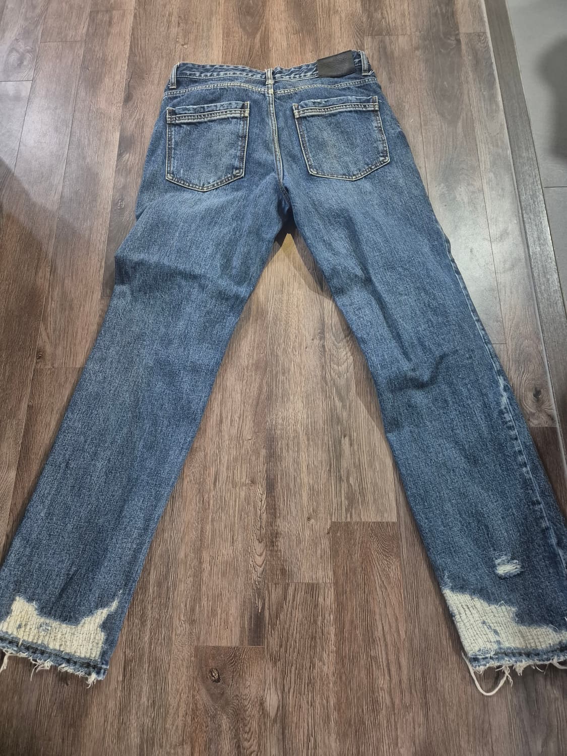 GRIMY WASHING STRAIGHT DENIM 48 메종미네드 상품이미지2