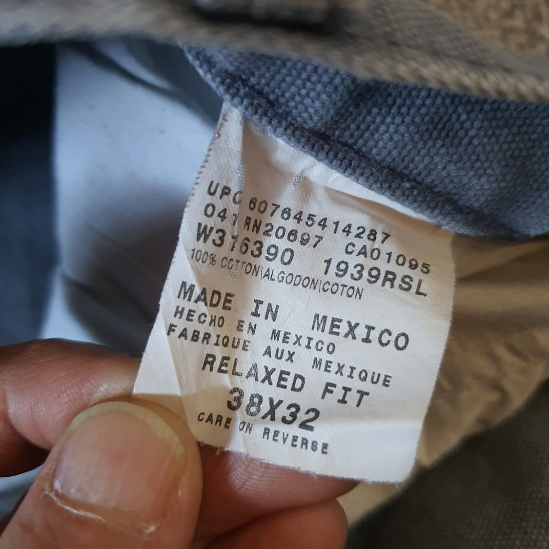 디키즈 카펜터 헤비 캔버스 팬츠 No.72 상품이미지7