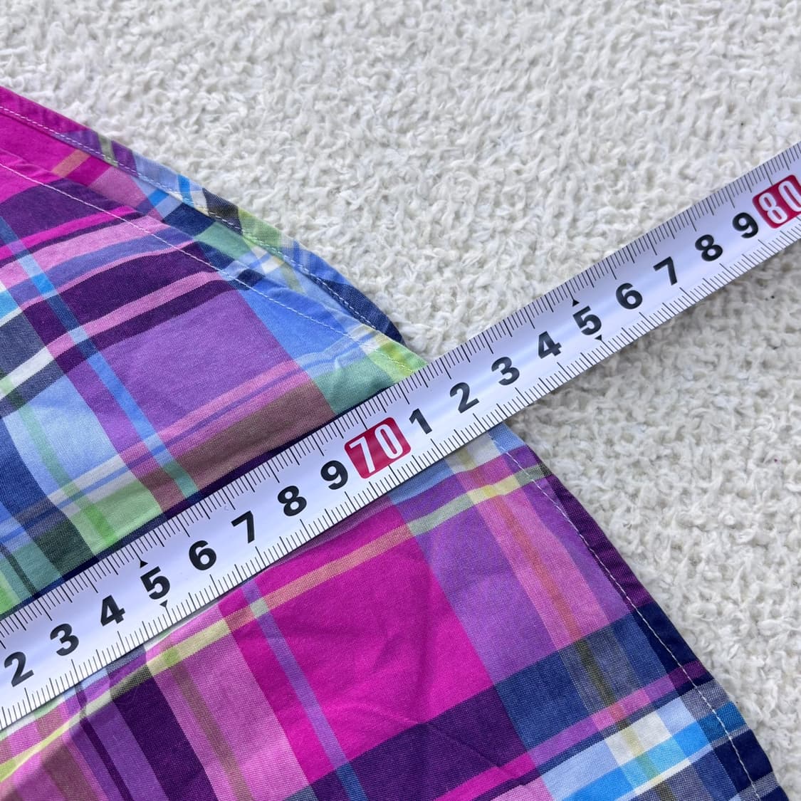 L 폴로랄프로렌 마드라스 체크 셔츠 0414E 상품이미지5