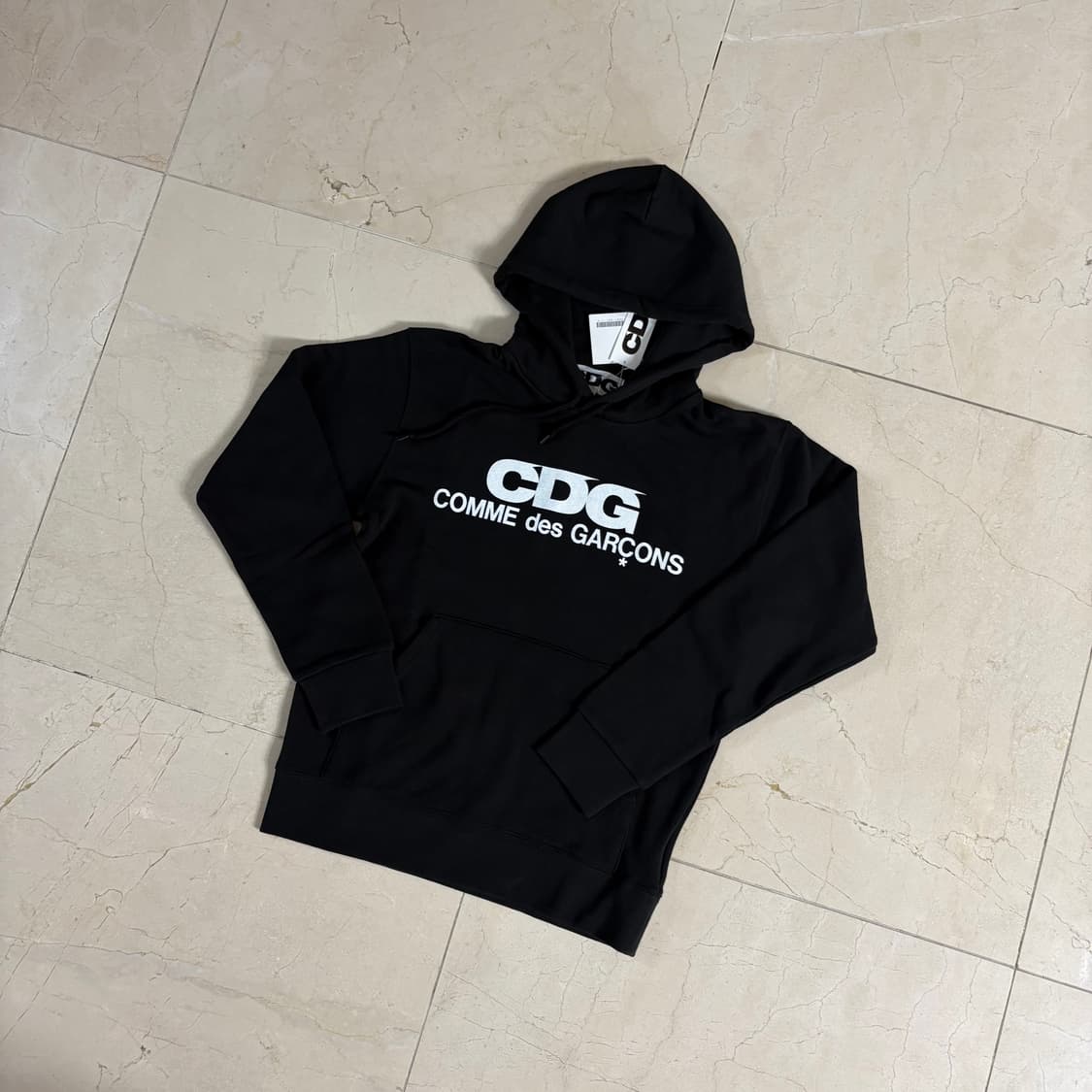 CDG Hoddie Sweatshirt Black 상품이미지2