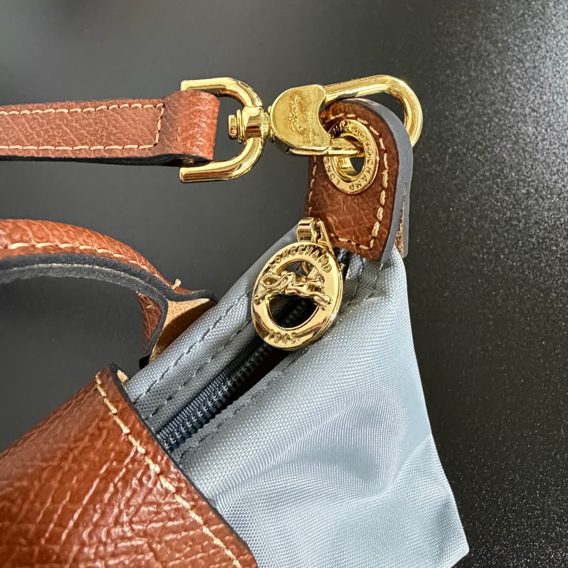 롱샴 르 플리아쥬 미니 토트백 크로스백 상품이미지5