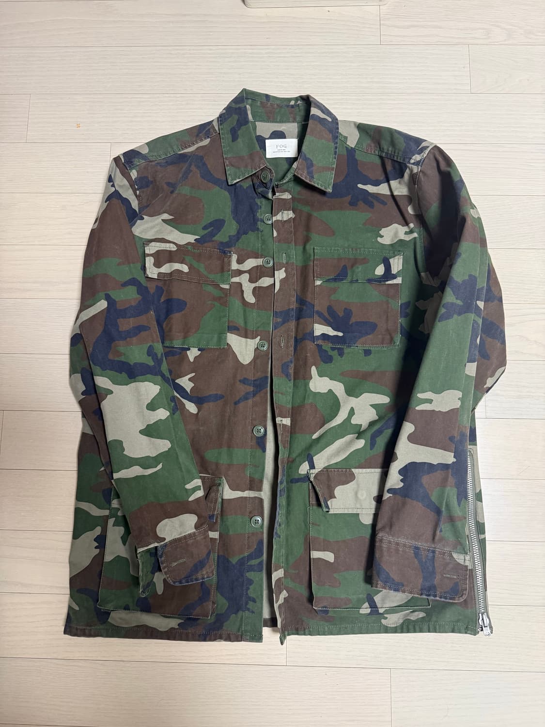 Fear of god 팍선 카모자켓 판매합니다  상품이미지1