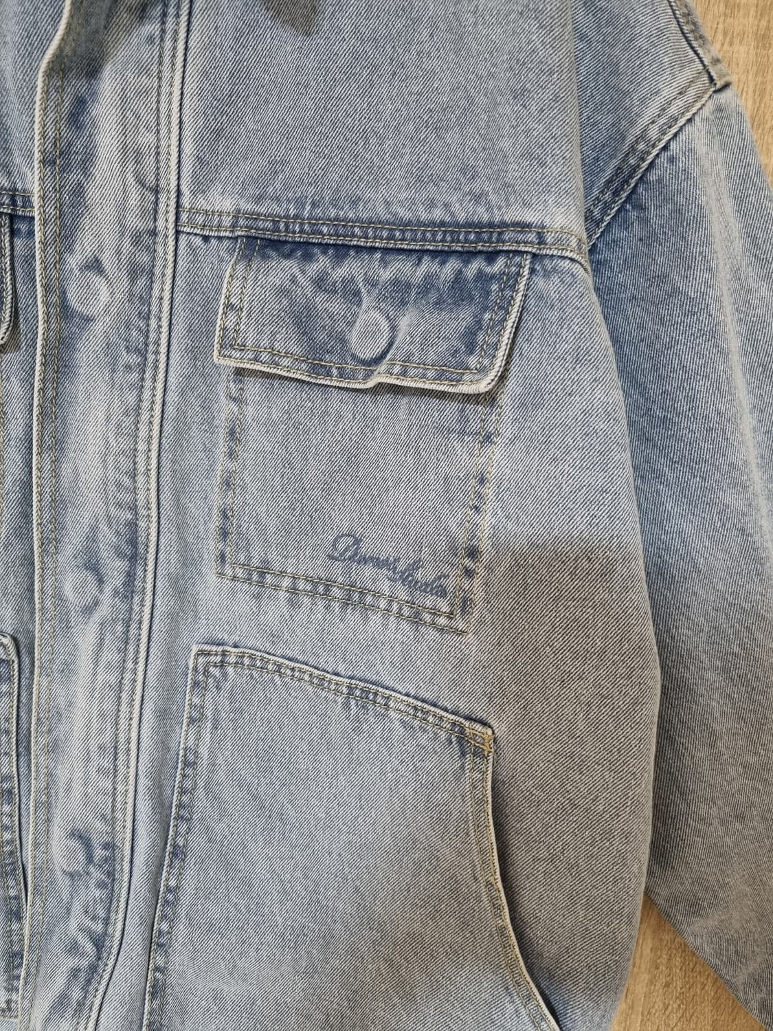 던스트 데님자켓 워크자켓 상품이미지4