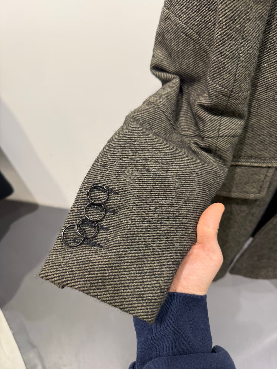 디젤 디테일 코트 상품이미지5