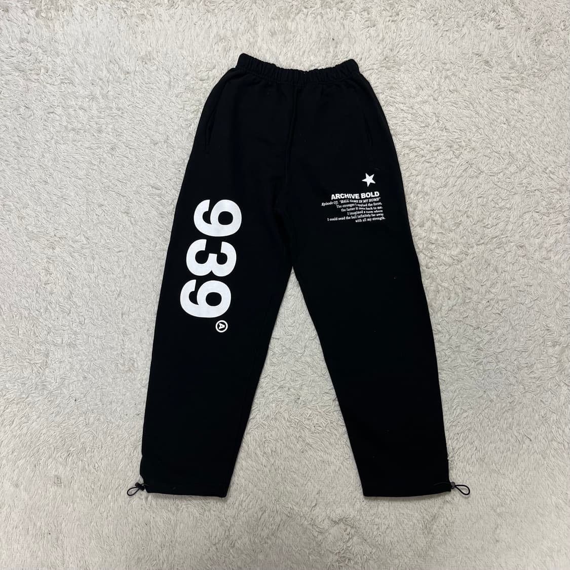 Archive Bold black 939 pants 상품이미지3